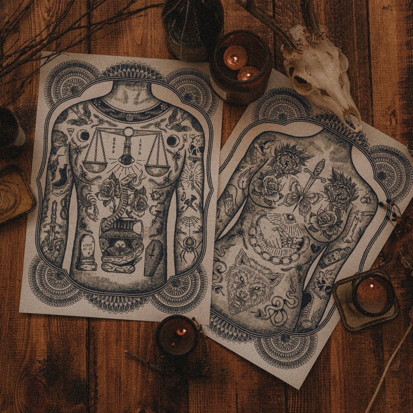 A Lifetime Mark (Torso One) Screen Print