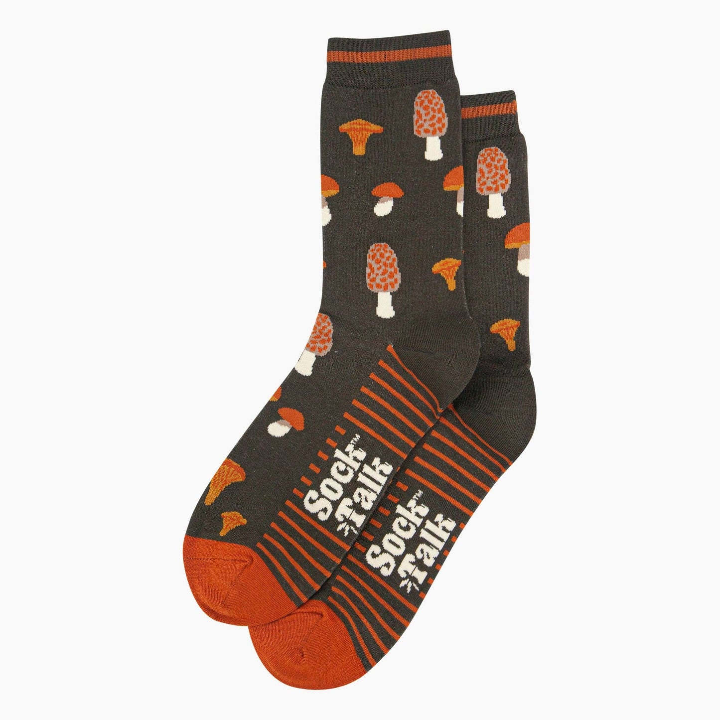 Mushroom Foraging Men's Bamboo Socks