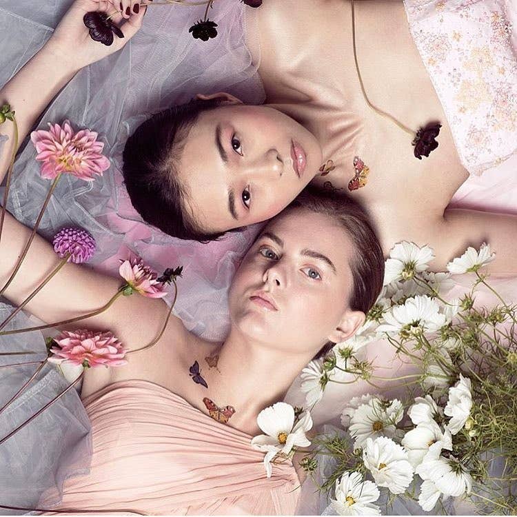 Butterflies Temporary Tattoos Stickers