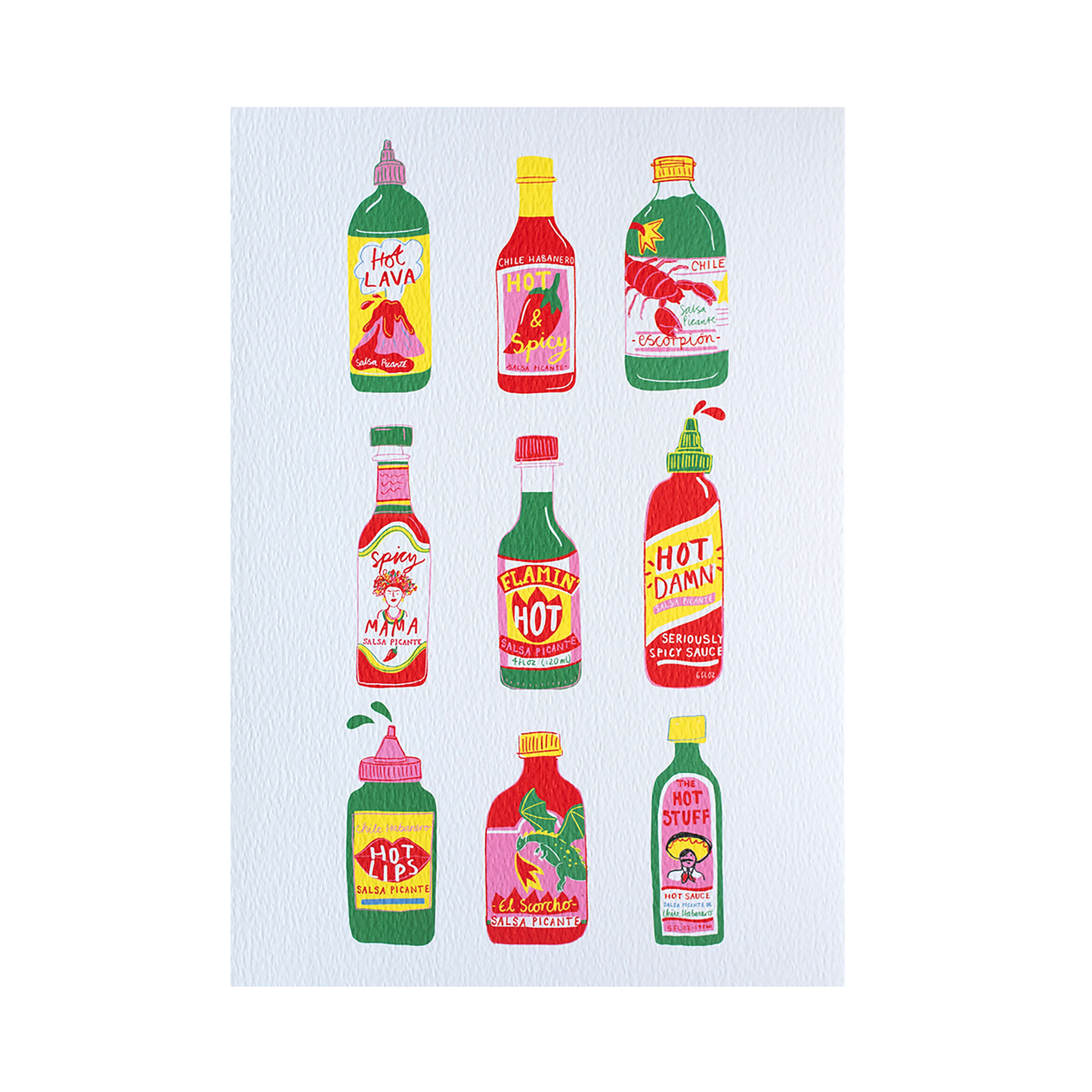Hot Sauce Print