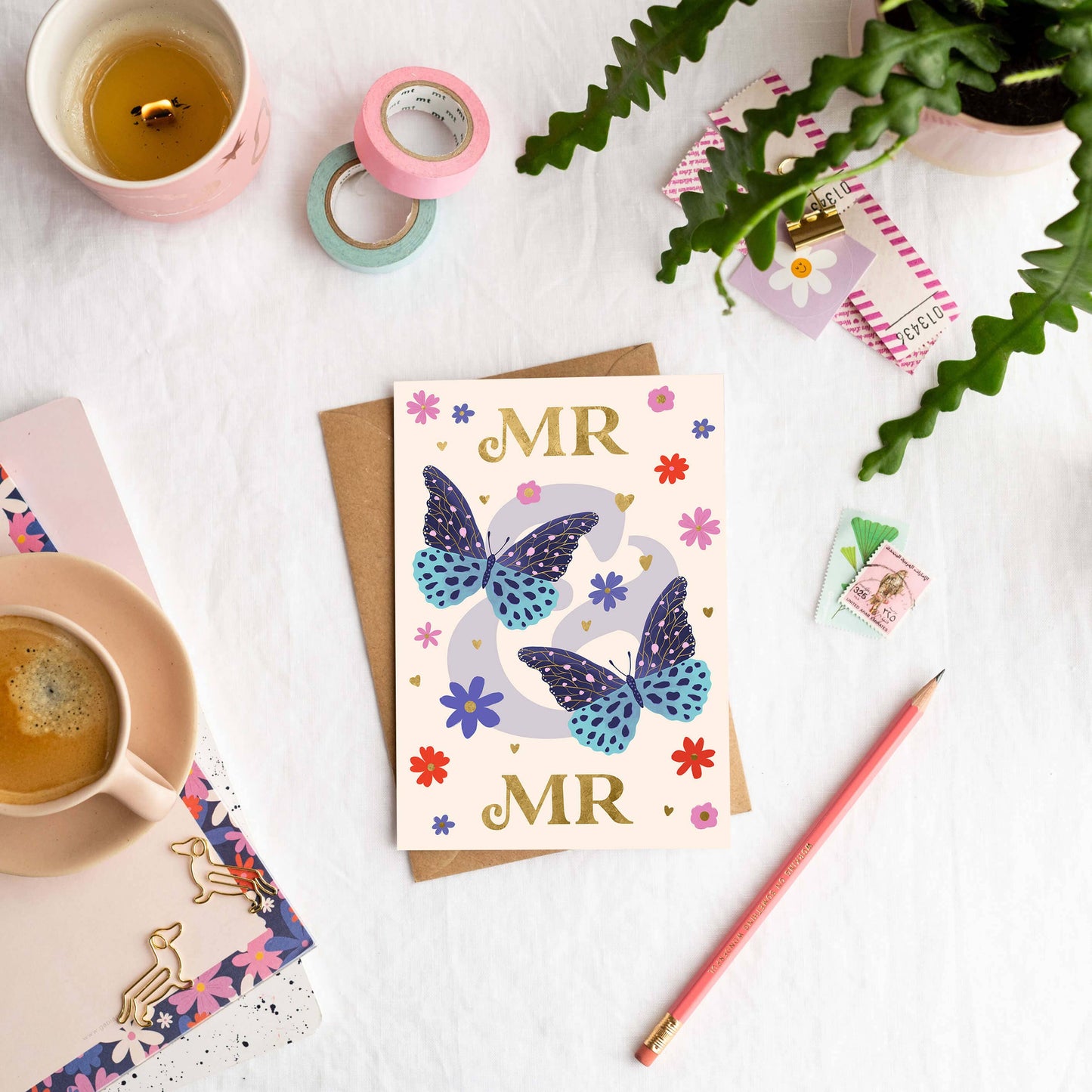 Mr & Mr Wedding Card