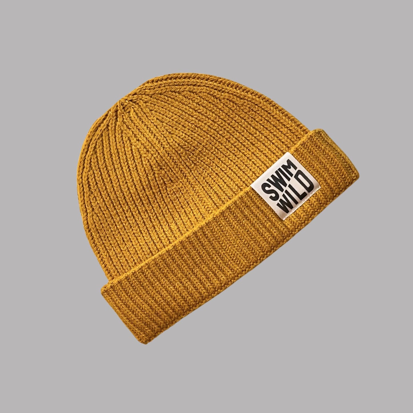 Mustard Fishermans knit Hat