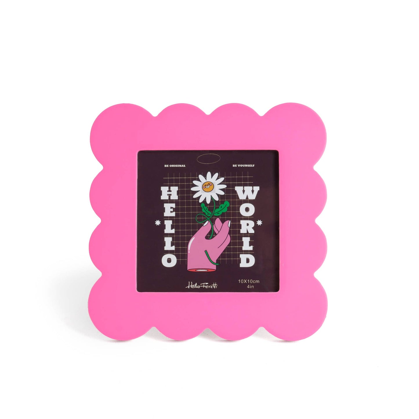 Pink Medium Petal Photo Frame