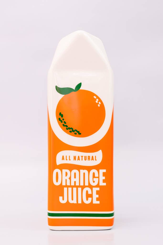 Rise and Shine Vase, Orange Juice