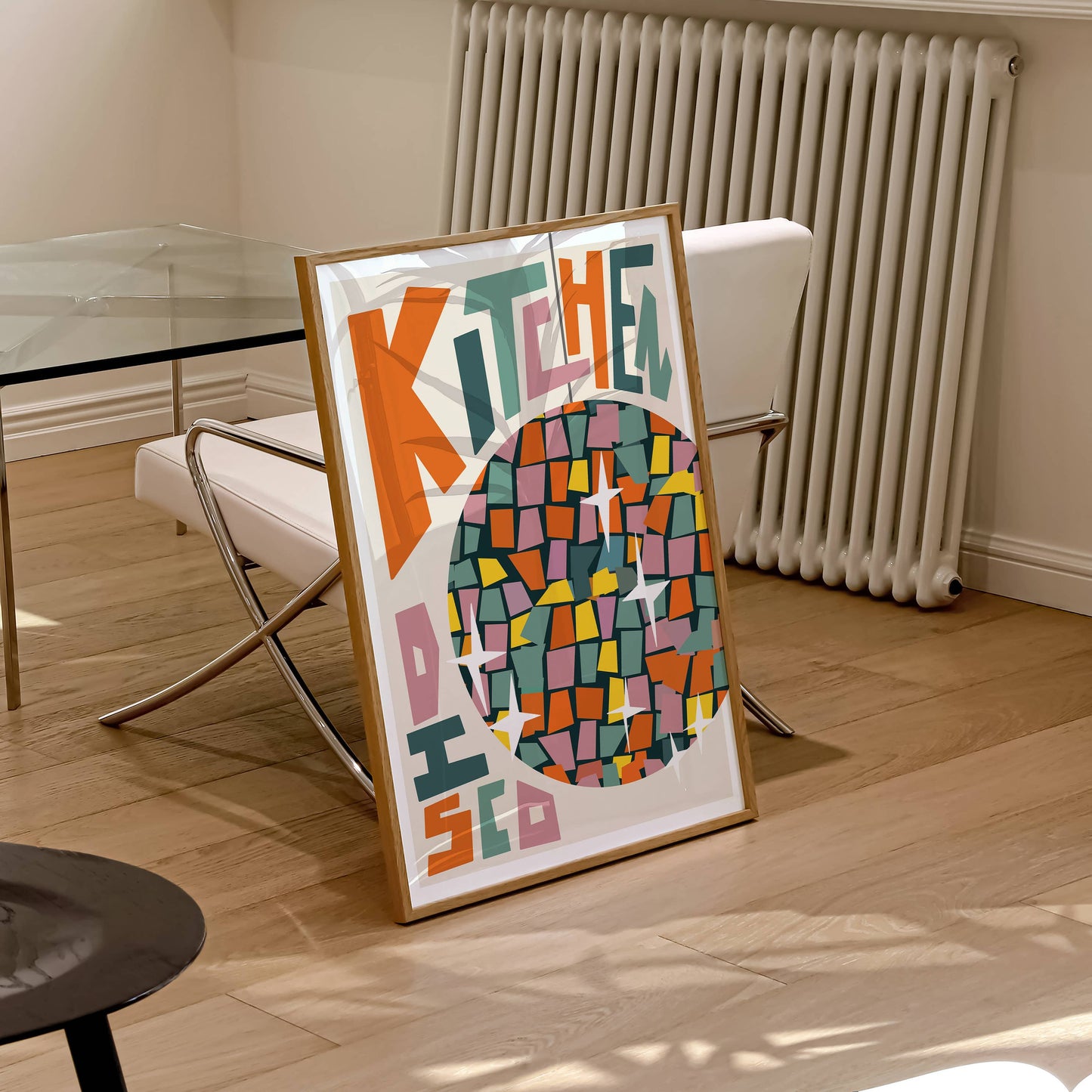 Kitchen Disco A3 Art Print