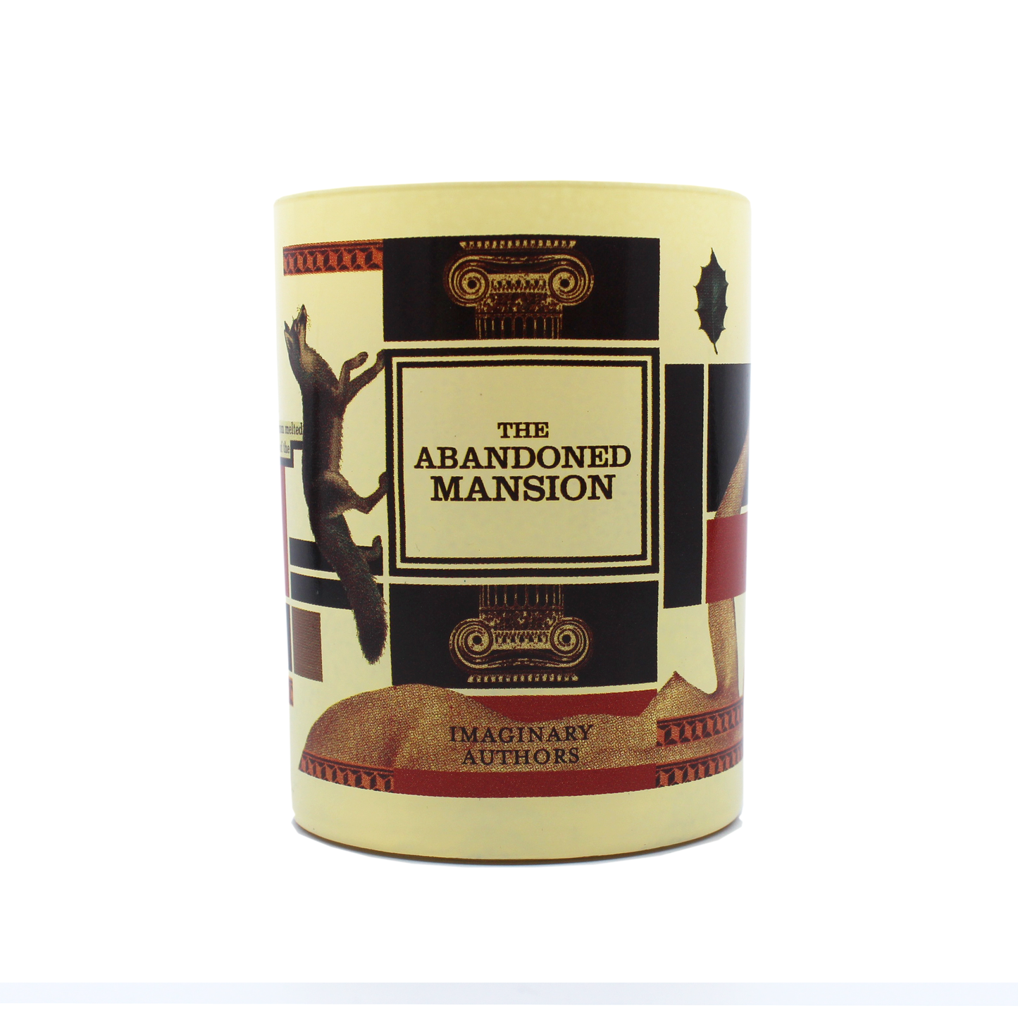 Imaginary Author's Abandoned Mansion candle