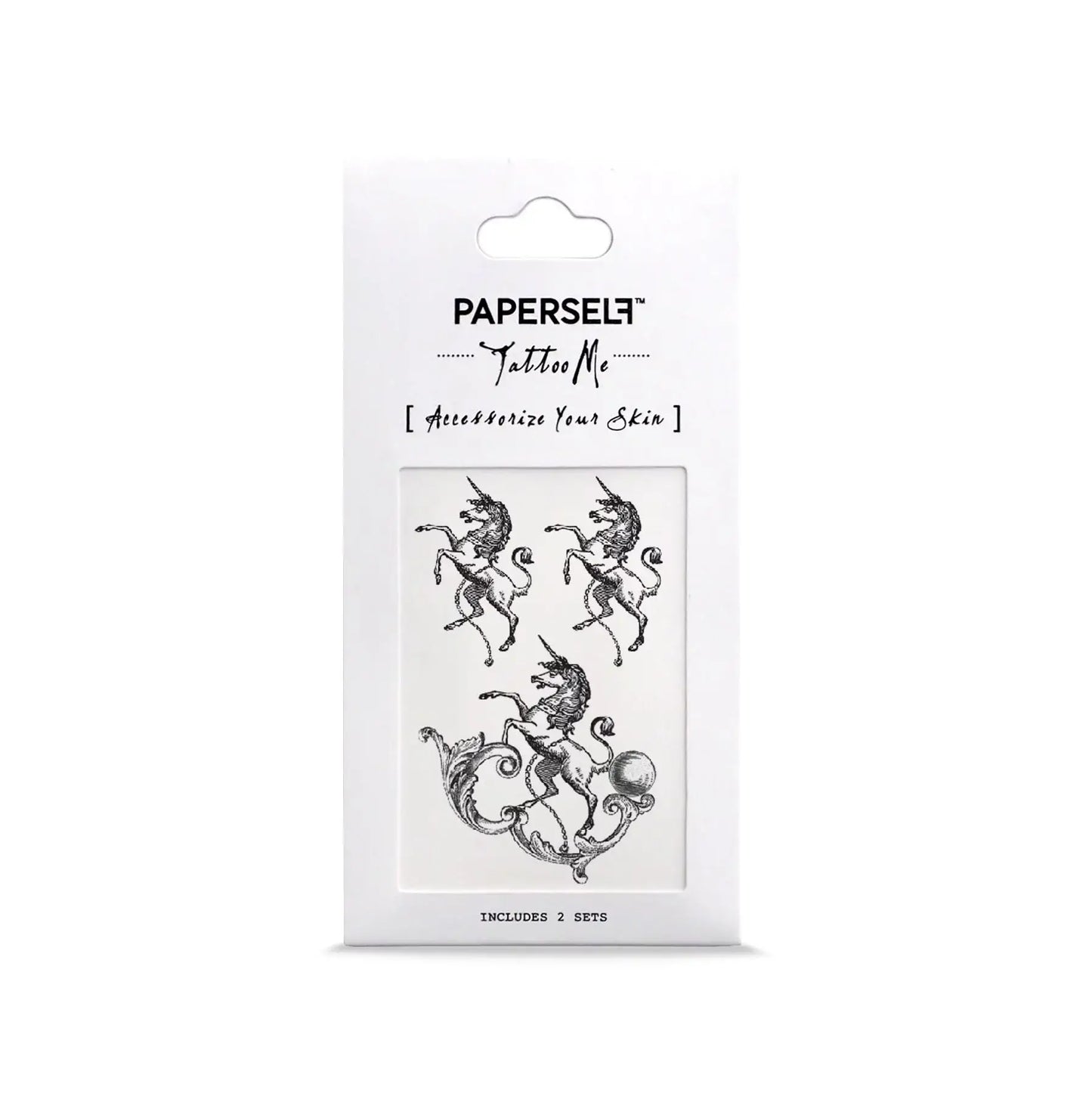 The Last Unicorn Temporary Tattoos Stickers