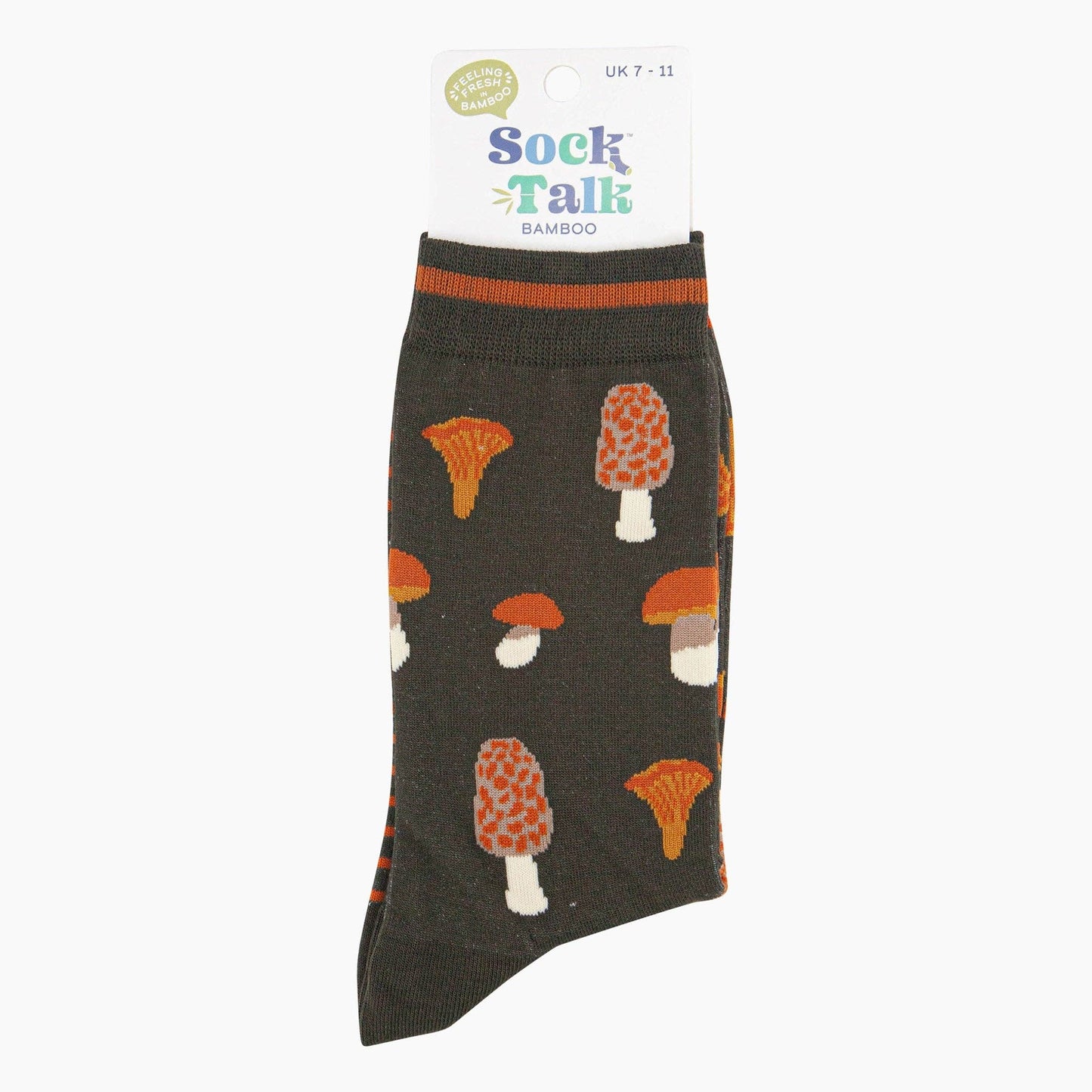 Mushroom Foraging Men's Bamboo Socks