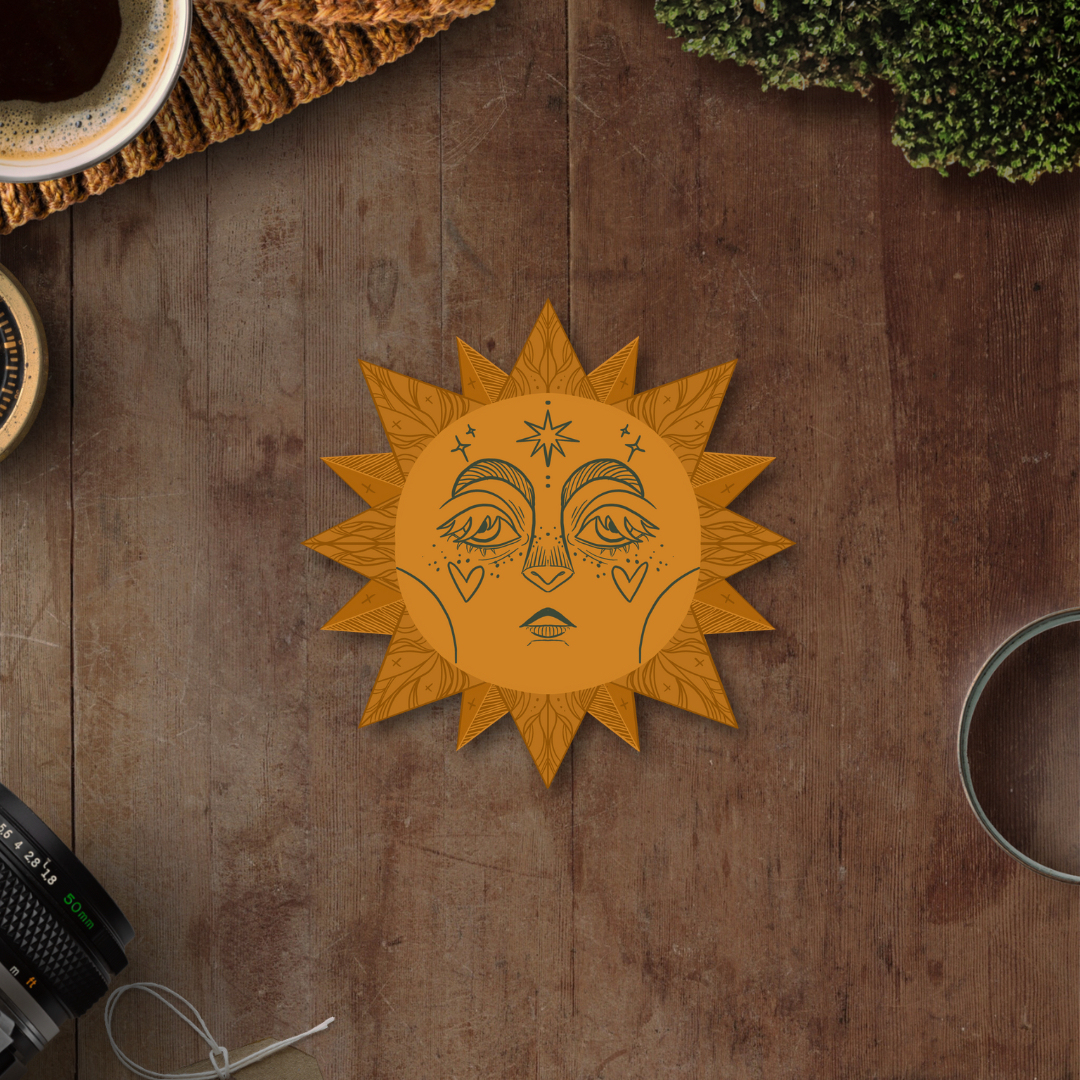 Fairytale Sun Sticker