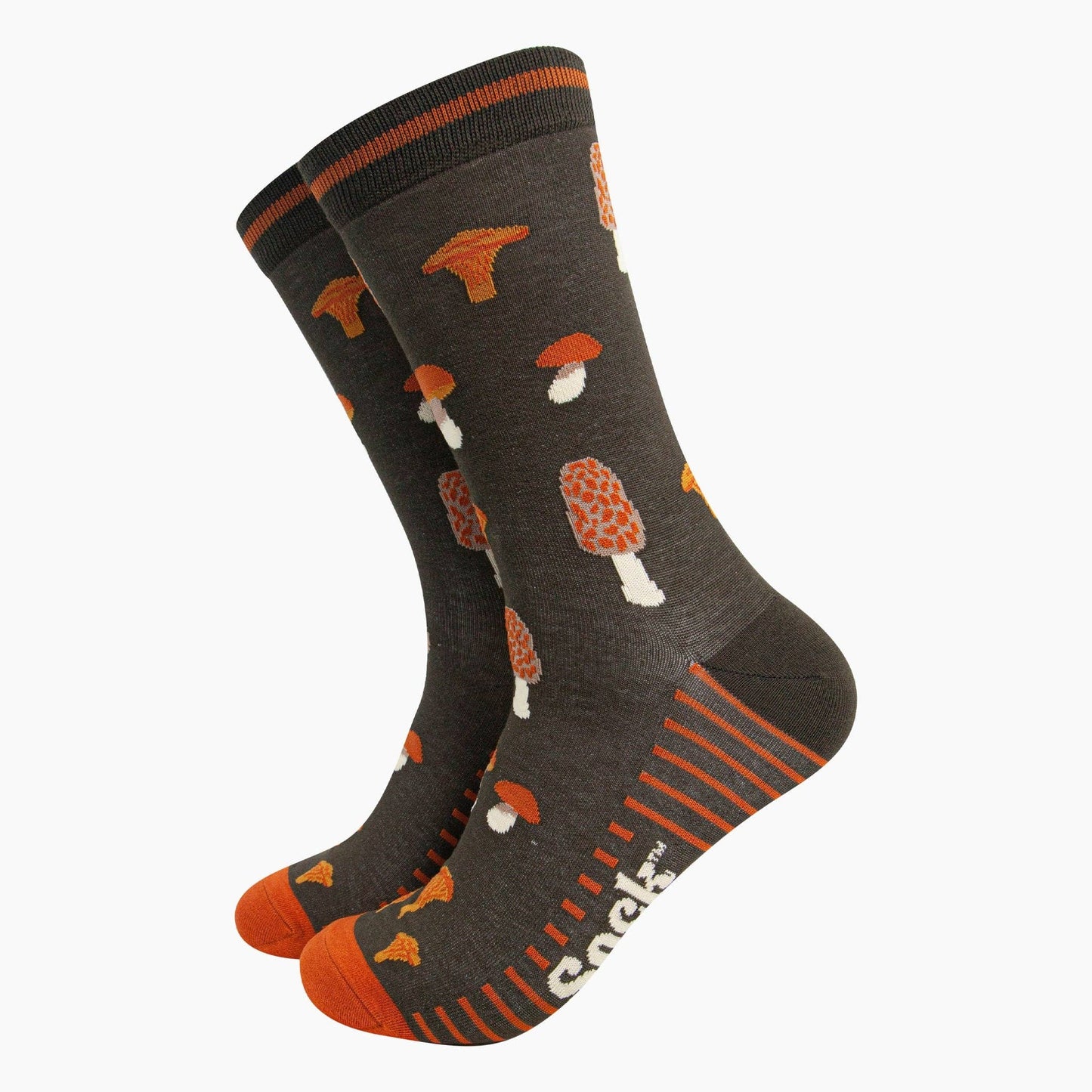 Mushroom Foraging Men's Bamboo Socks
