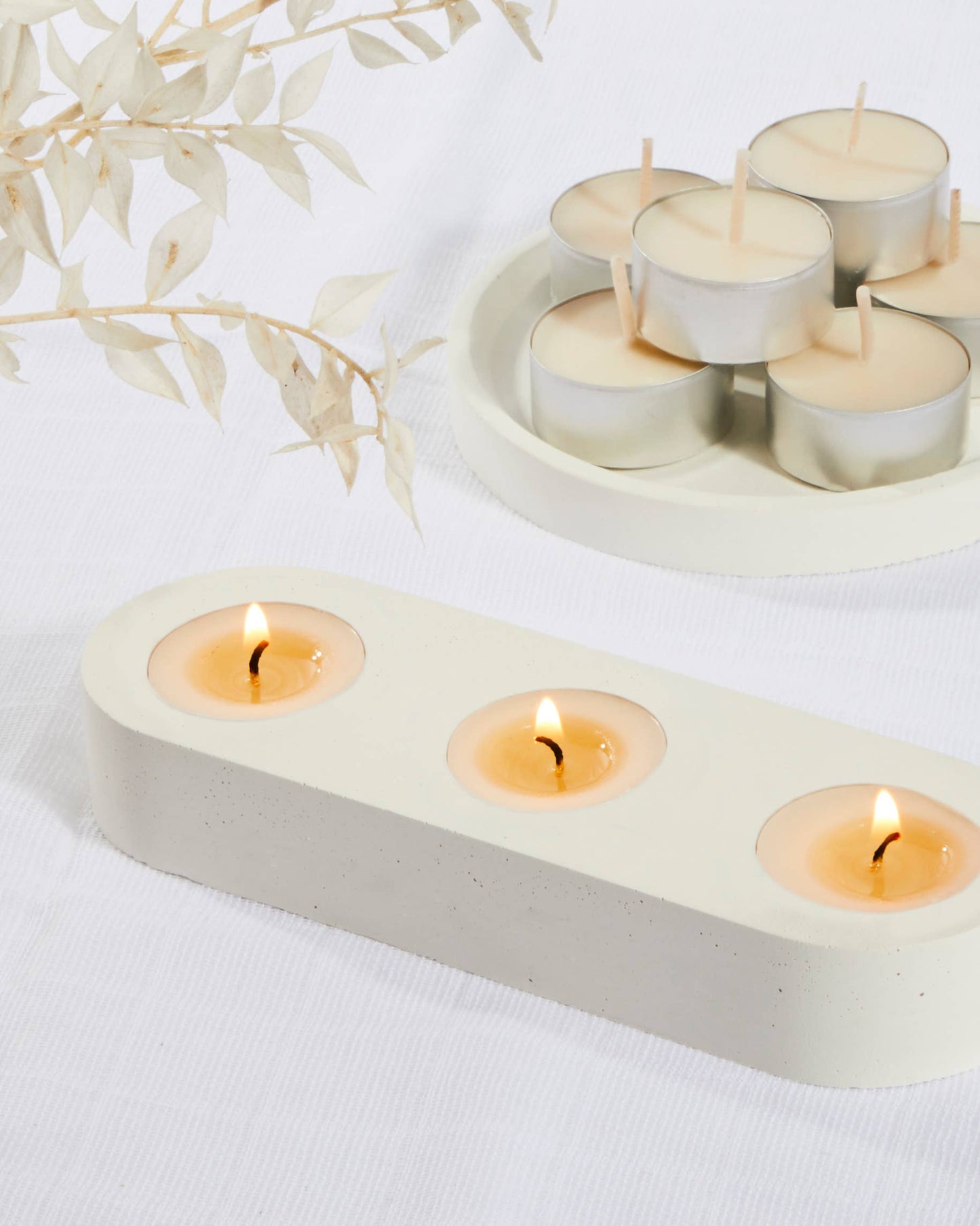 Eucalyptus Tealights - Set Of 10