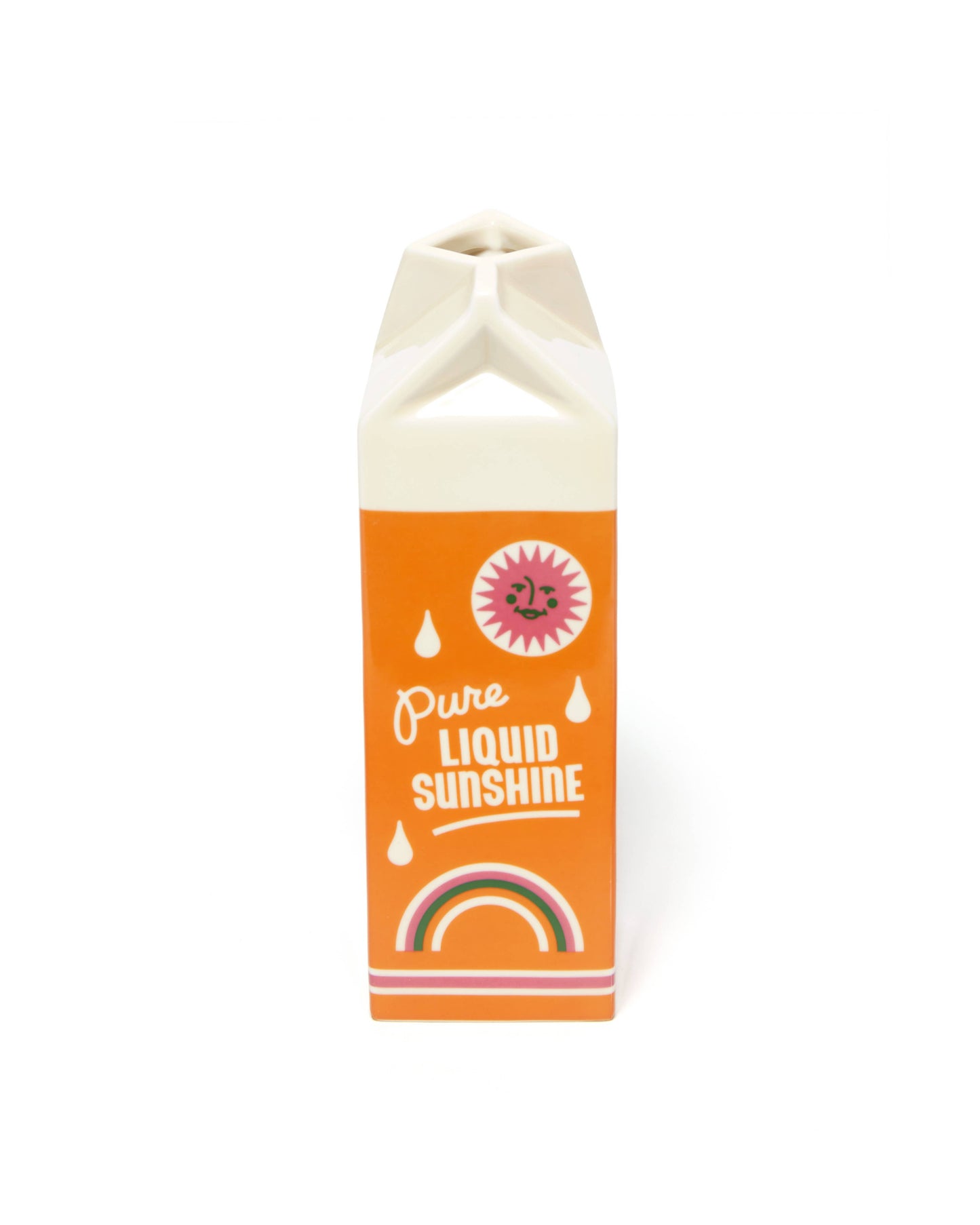 Rise and Shine Vase, Orange Juice