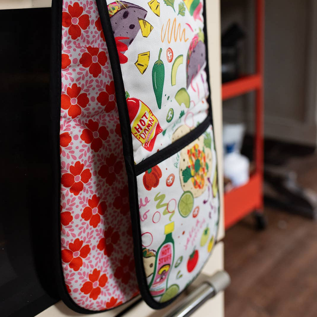 Tacos Organic Cotton Oven Gloves