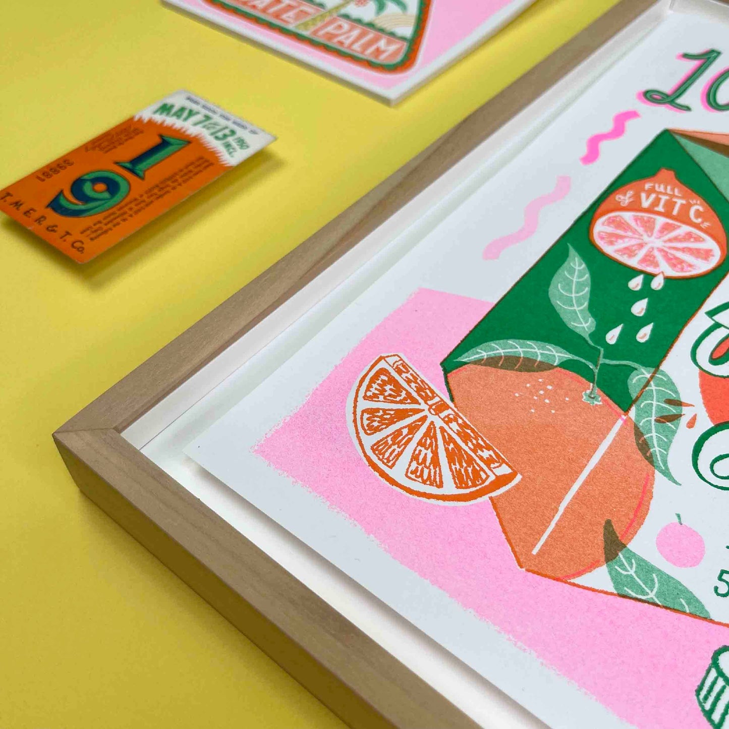 Creative Juice Risograph A4 Print