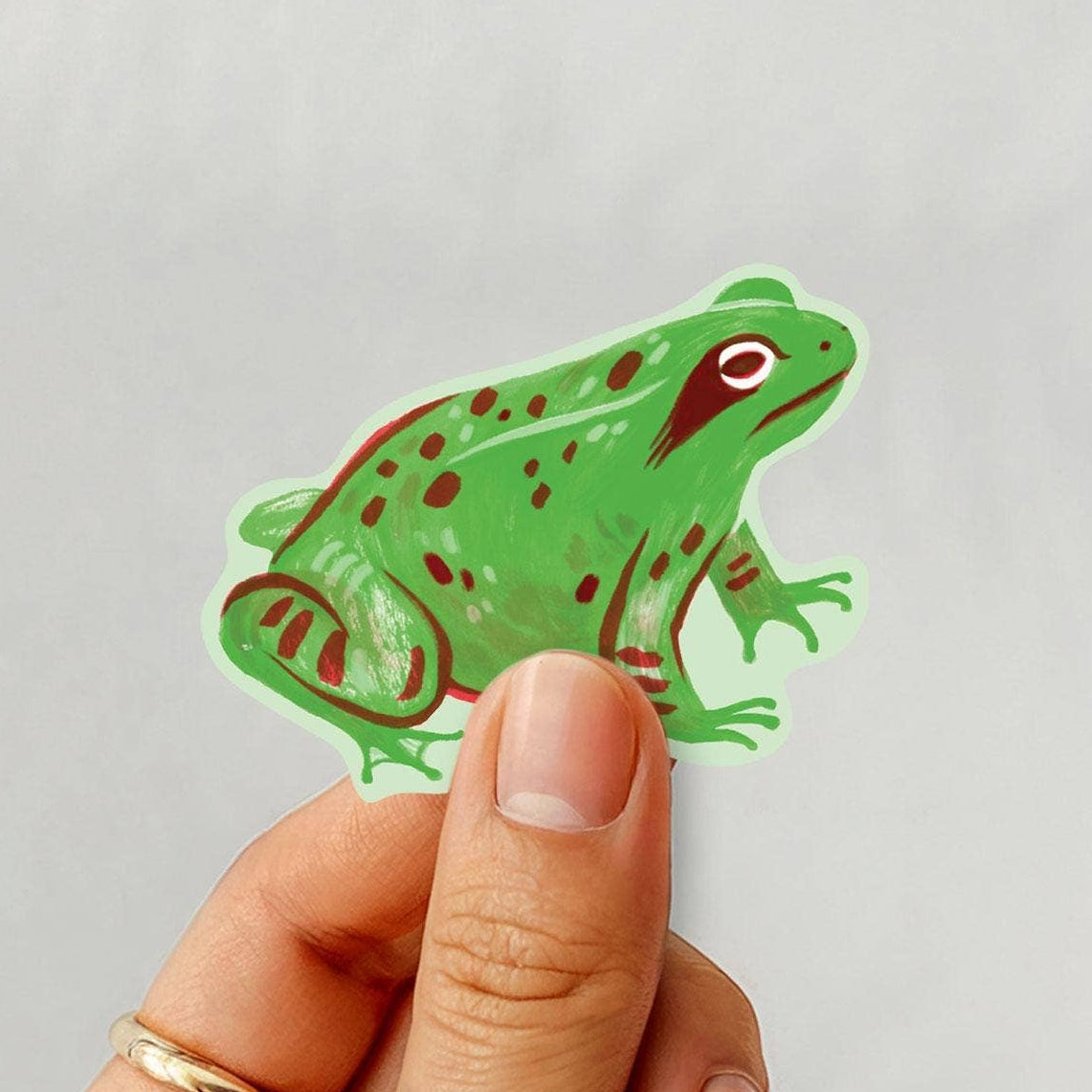 Common Frog Eco-Friendly Sticker