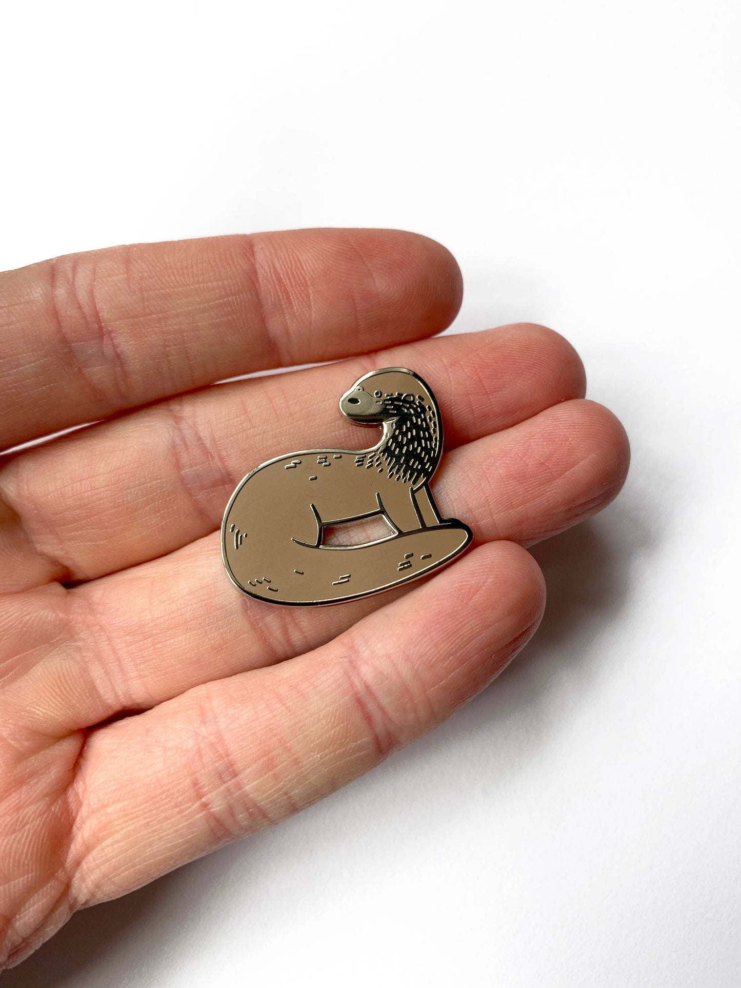 River Otter Enamel Pin