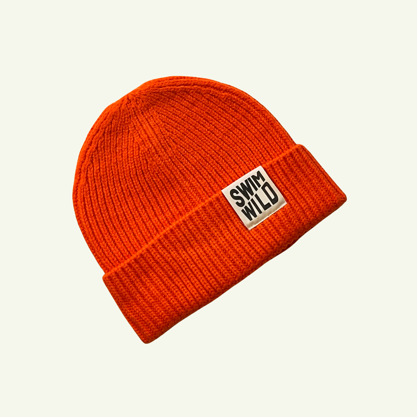 Orange - Fishermans knit Hat