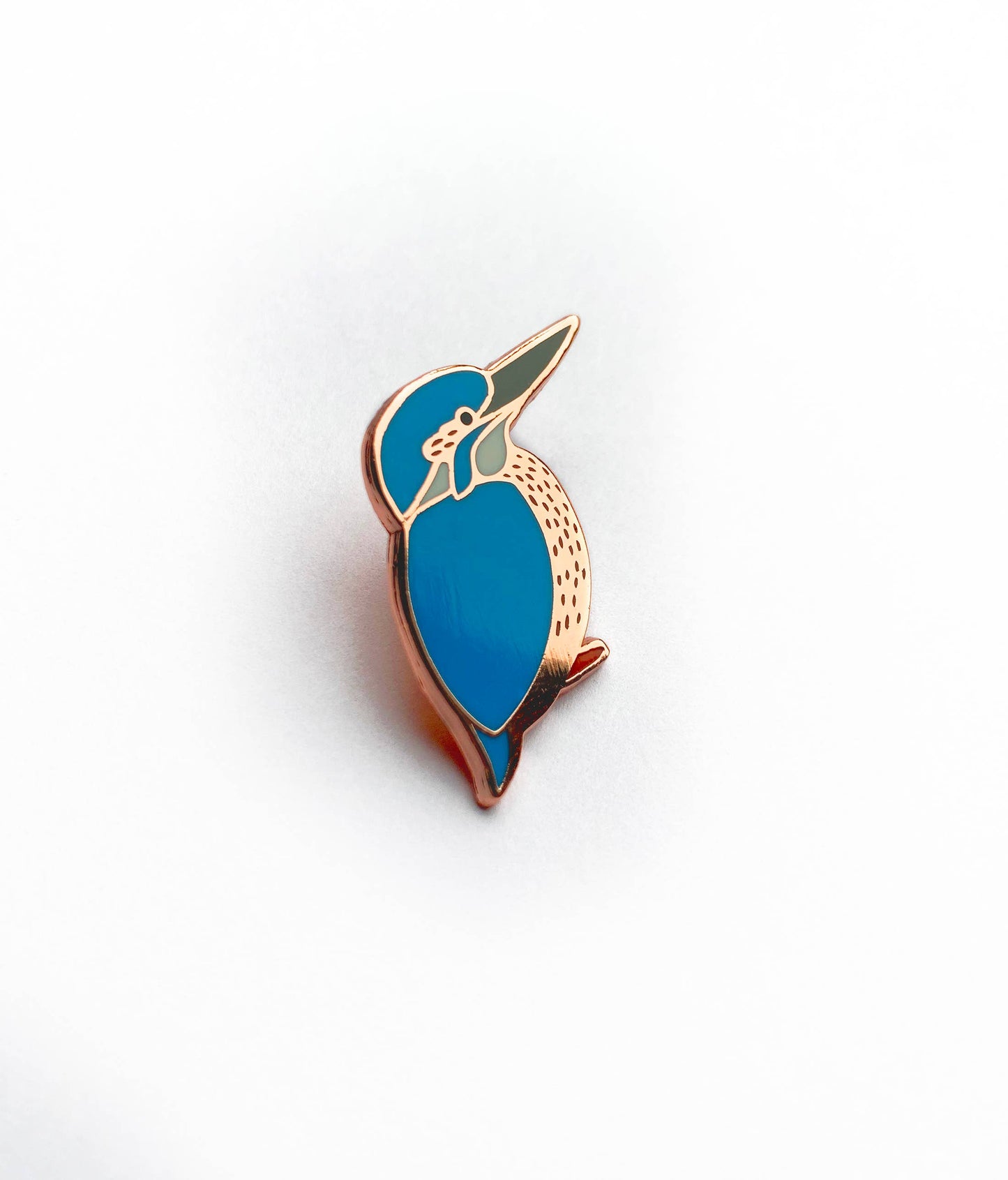 Kingfisher Enamel Pin