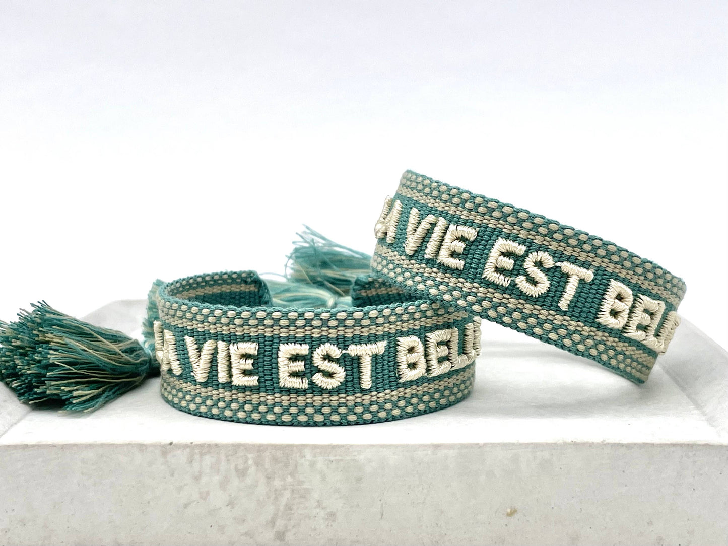La Vie Est Belle Statement Bracelet