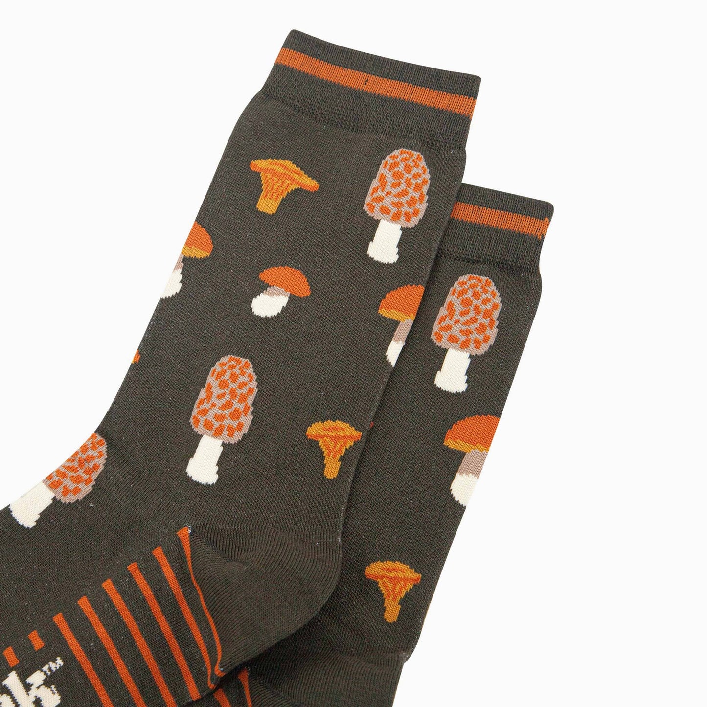 Mushroom Foraging Men's Bamboo Socks