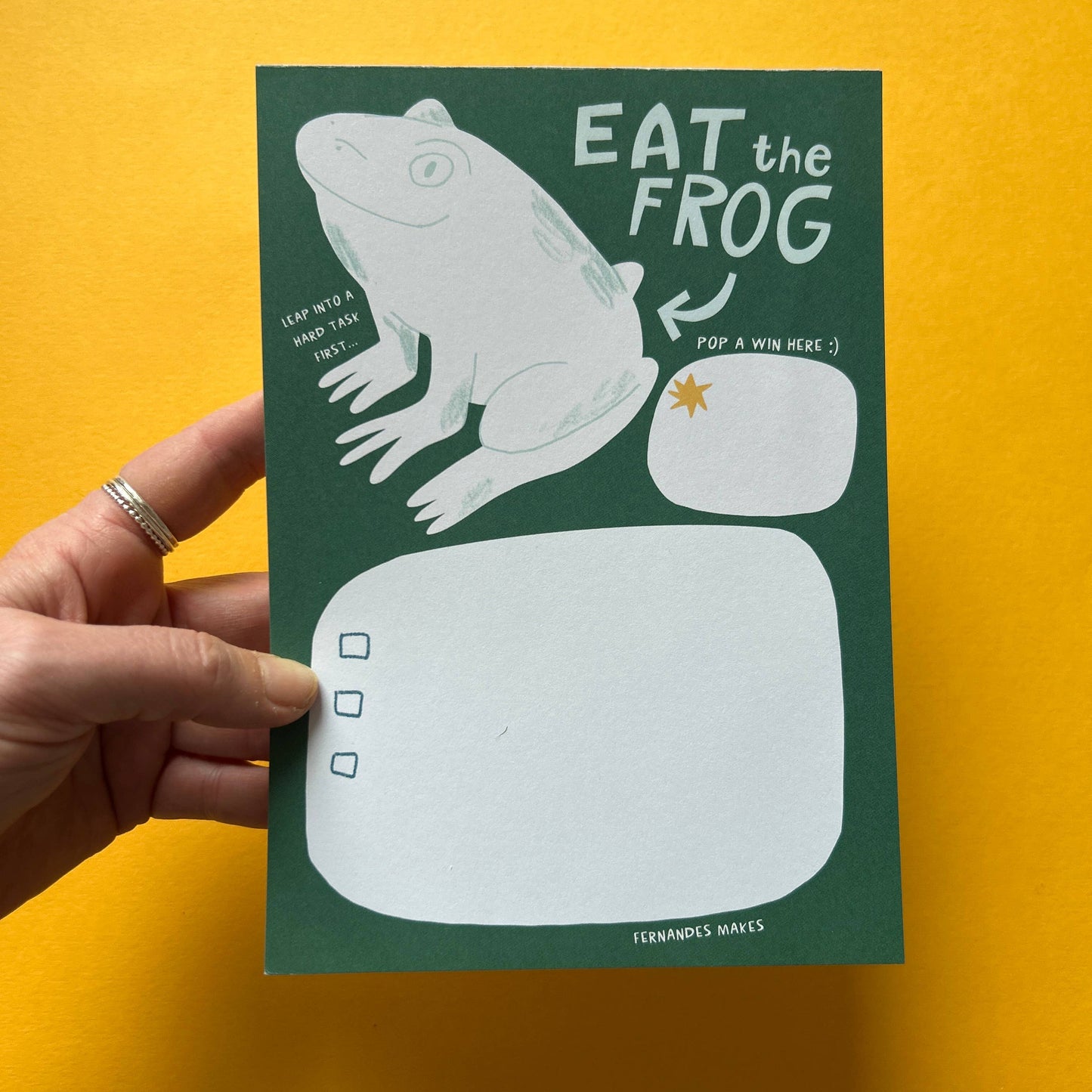 Eat the Frog - A5 Notepad