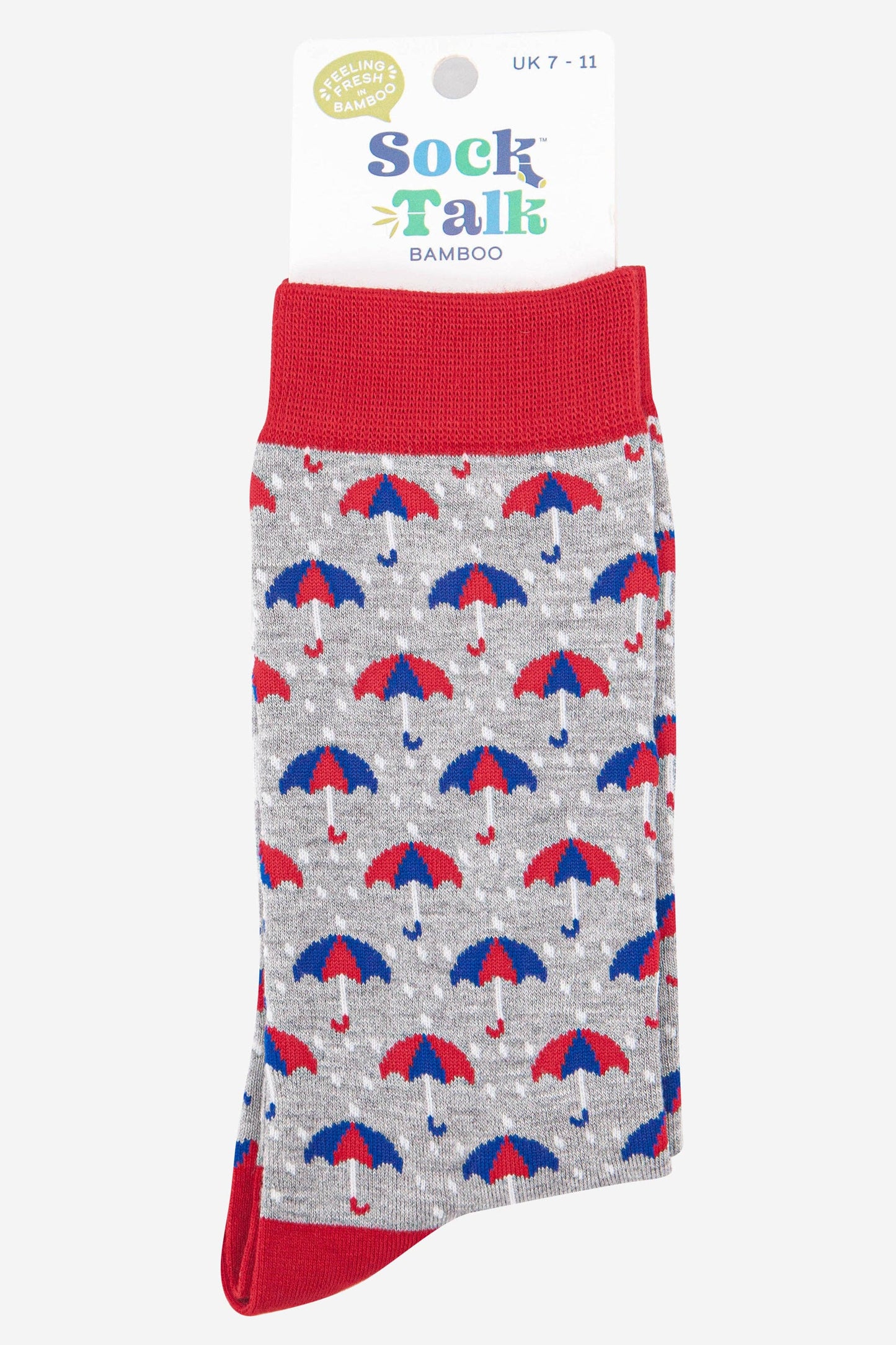 Umbrella and Rain Men's Bamboo Socks