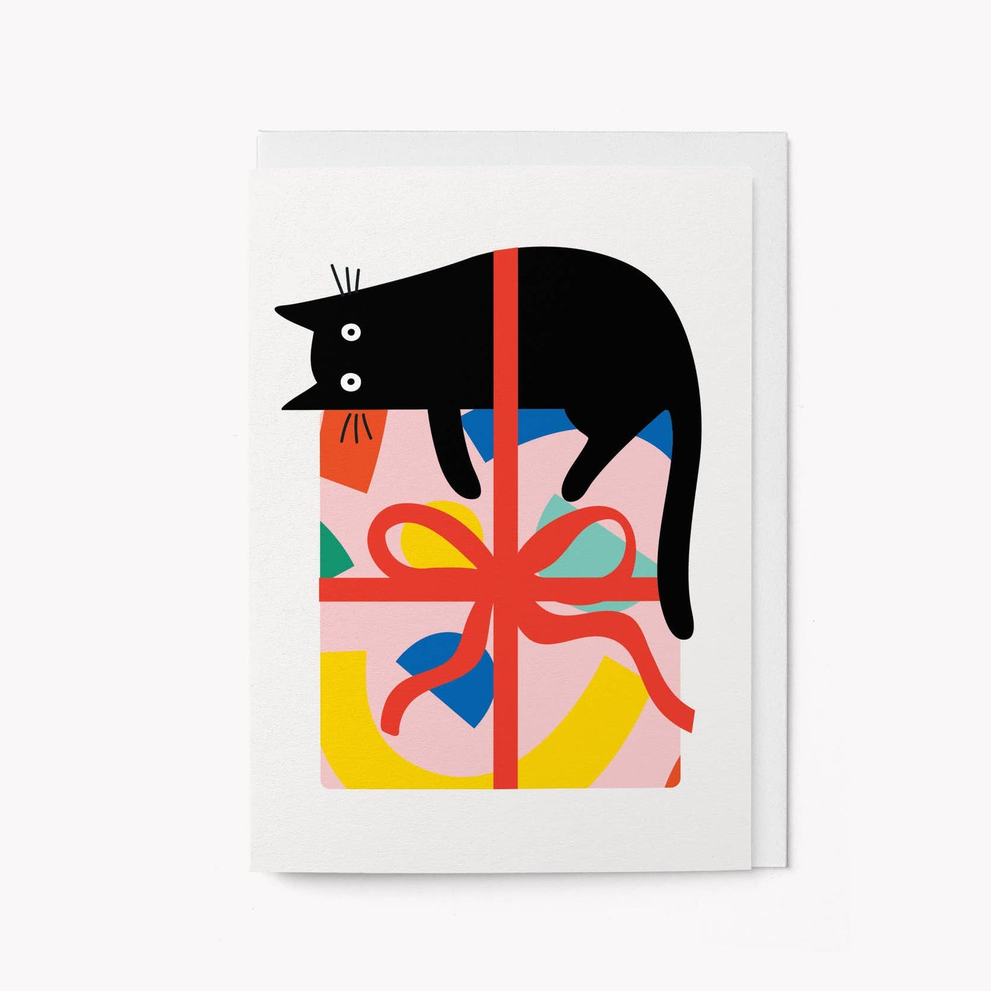 Gift Cat Birthday Card