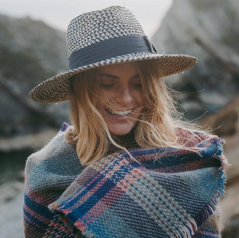 Random Recycled Wool Blanket by Atlantic Blankets