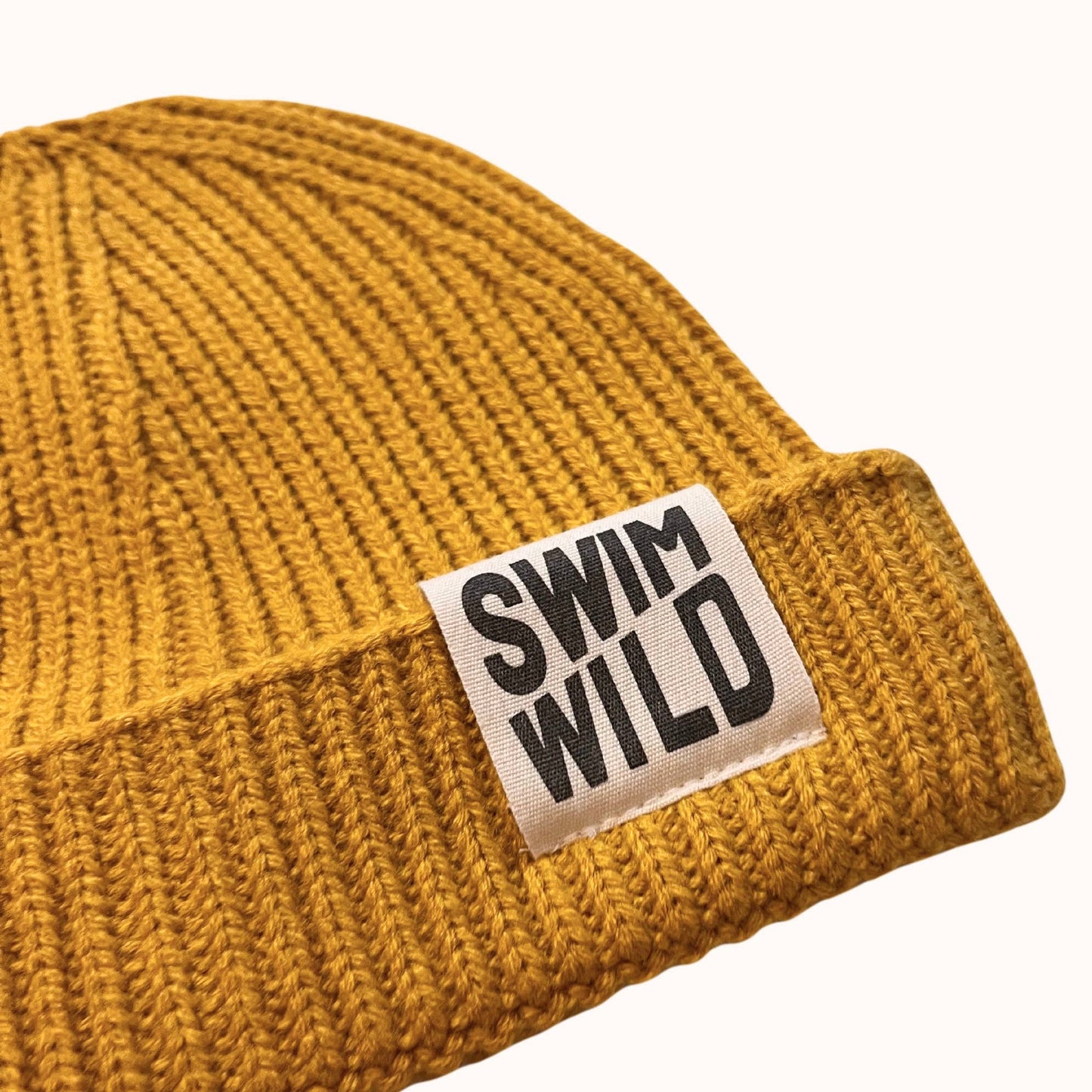 Mustard Fishermans knit Hat