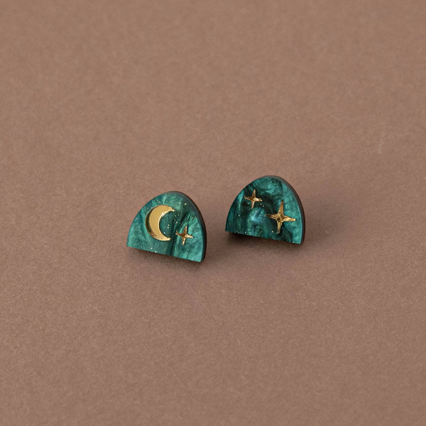 Moon Rising Arc Studs
