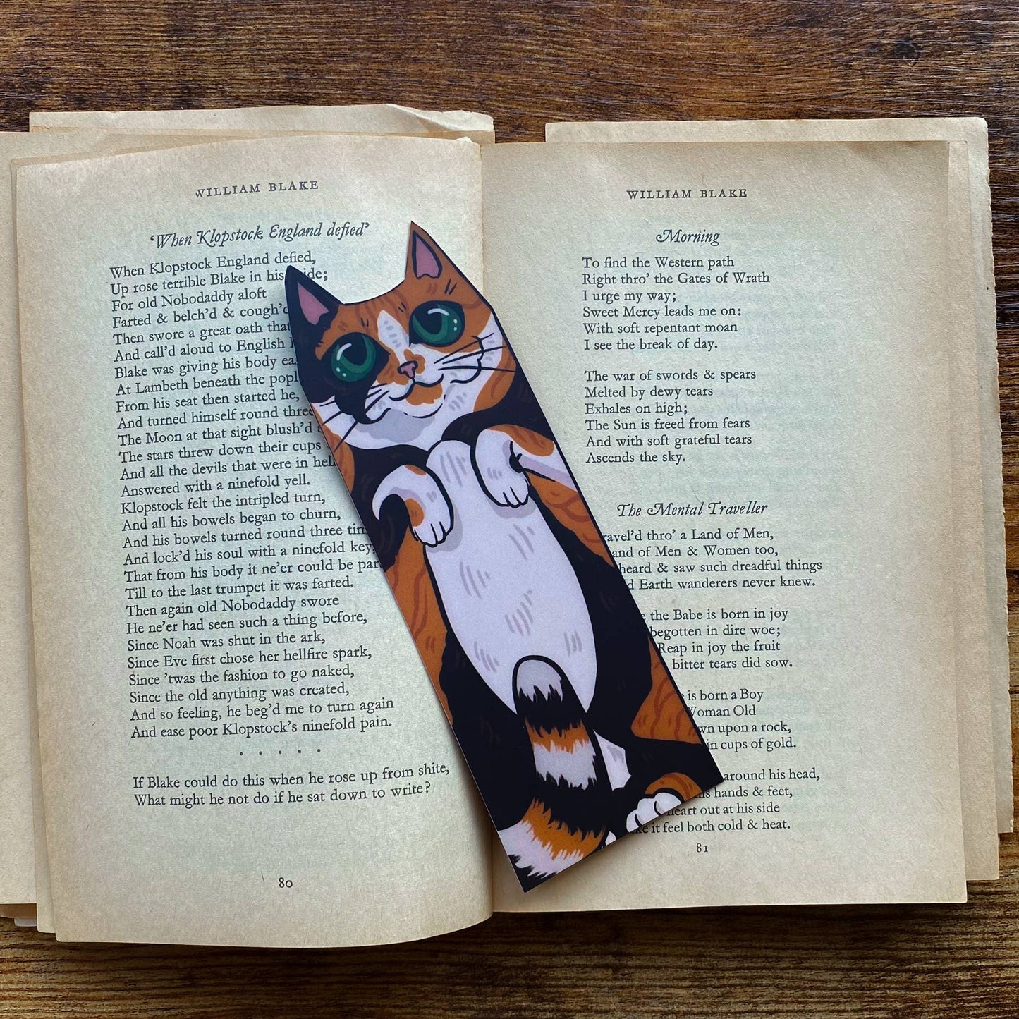 Calico Cat Bookmark