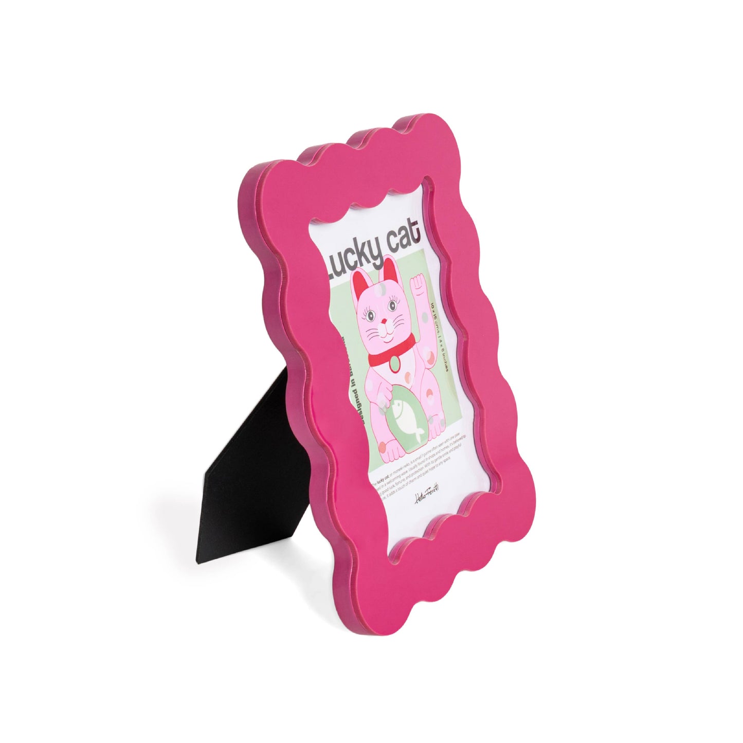 Magenta Petal Photo Frame - Large