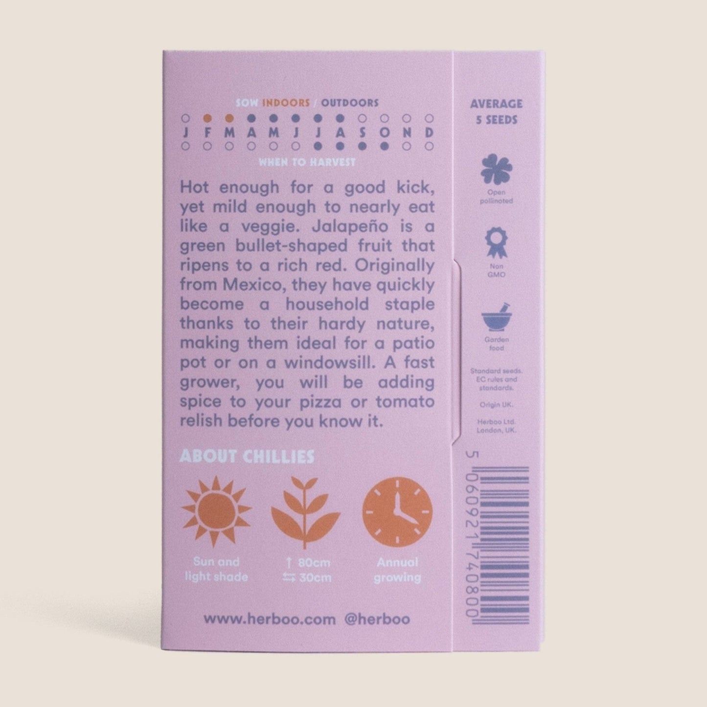 Chilli 'Jalapeño' Seeds