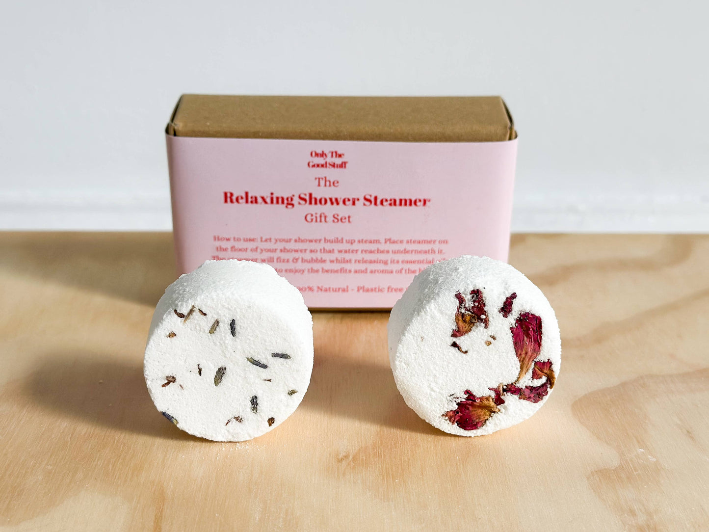 Two Piece Shower Steamer Gift Set- Relaxing