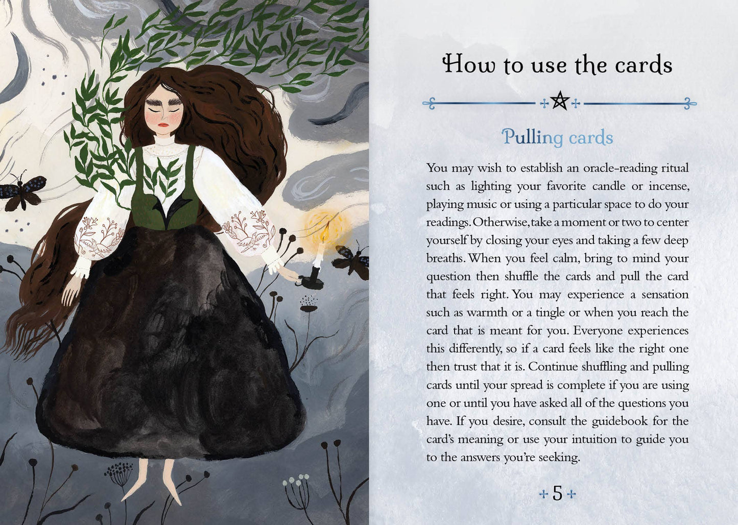 Seasons of the Witch: Imbolc Oracle - Beginner Friendly Tarot Deck