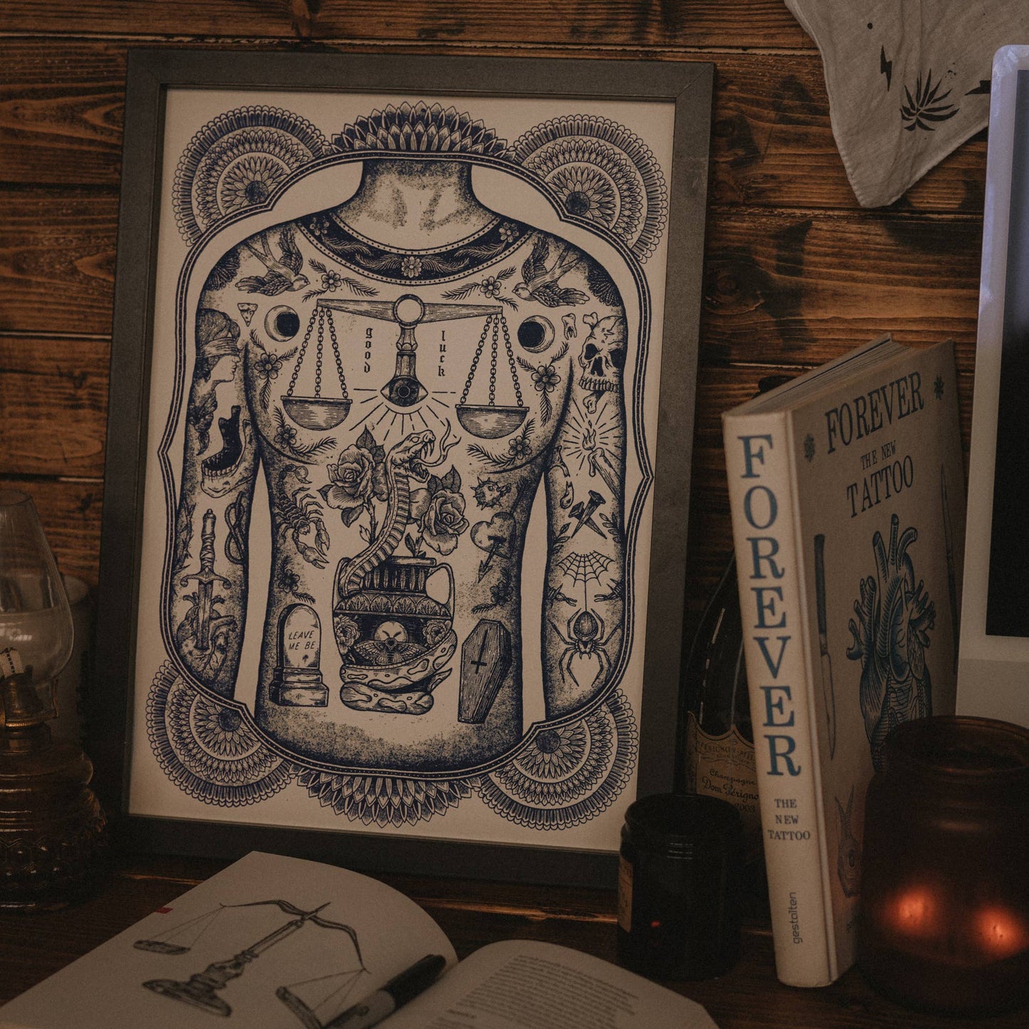 A Lifetime Mark (Torso One) Screen Print