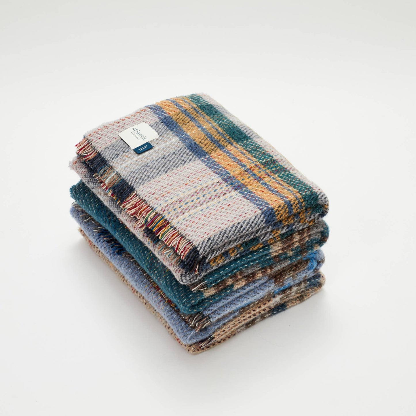 Random Recycled Wool Blanket by Atlantic Blankets