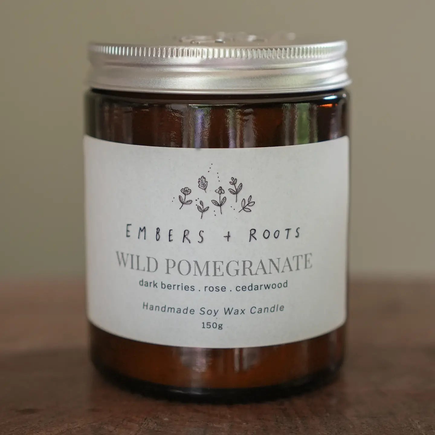 Wild Pomegranate Soy Candle