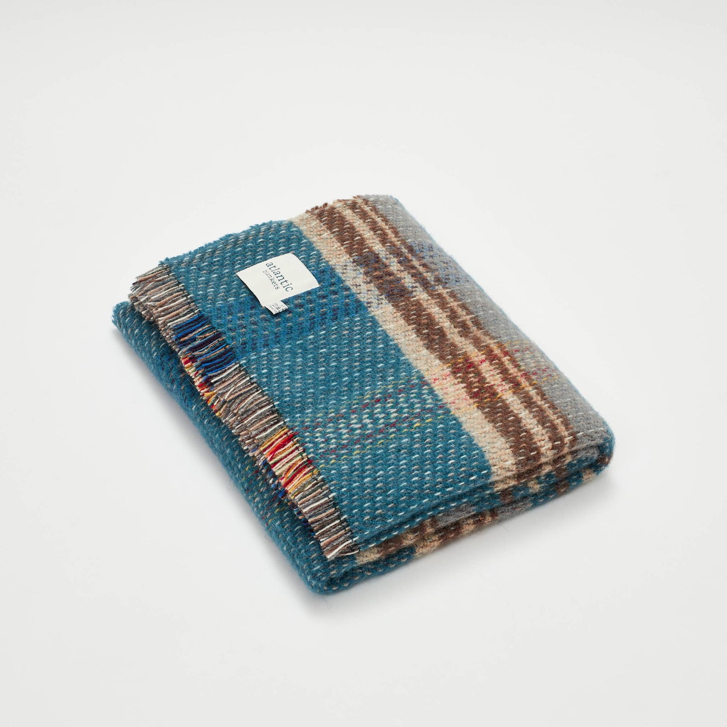 Random Recycled Wool Blanket by Atlantic Blankets