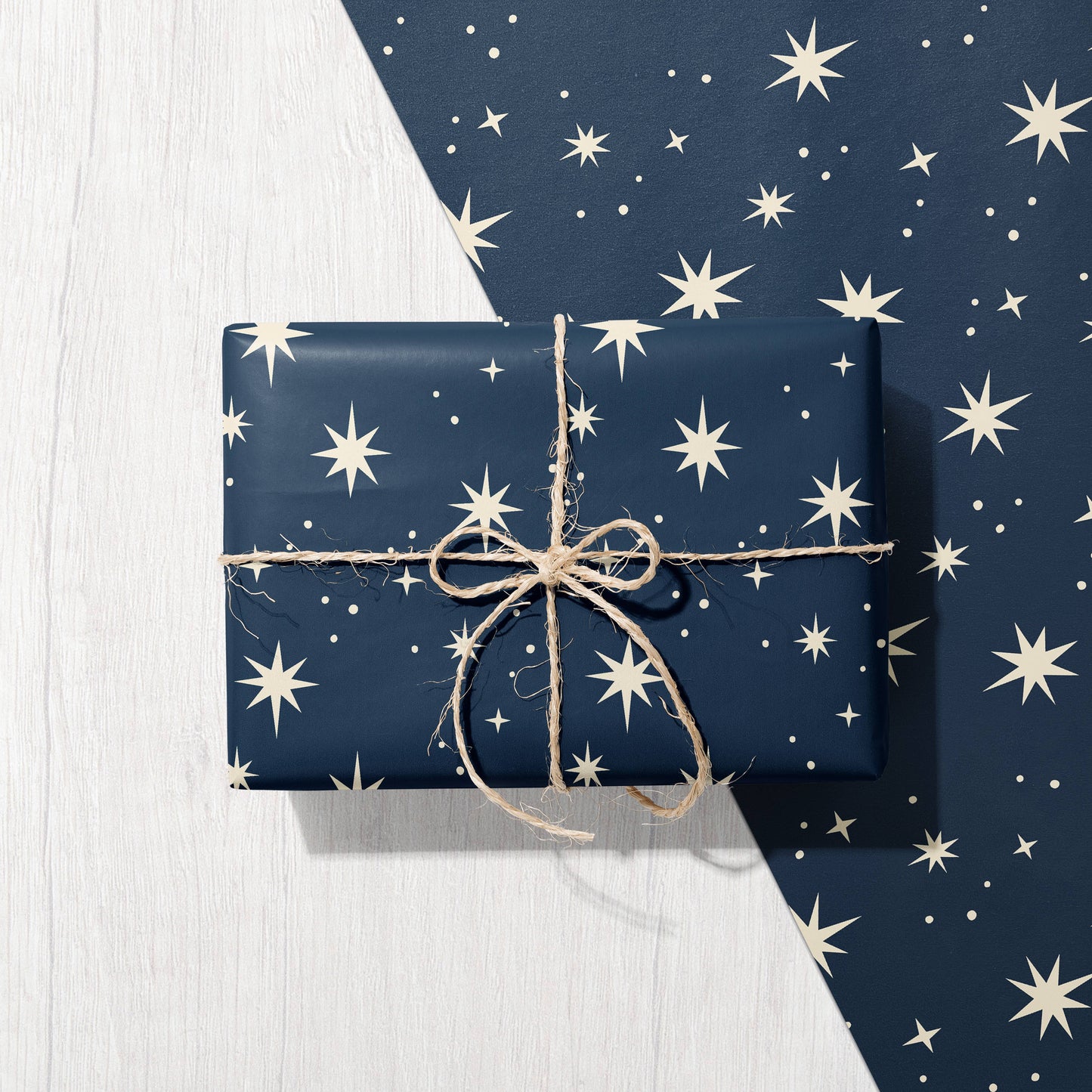 Star Gazer Recycled Gift Wrap Paper