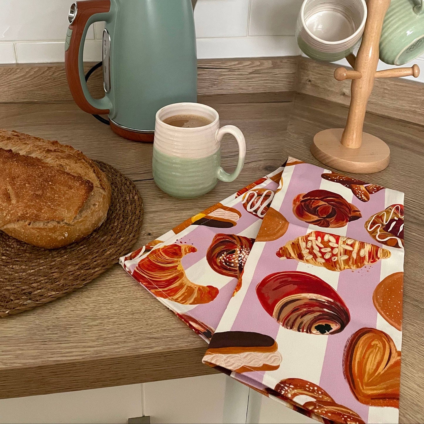 Sweet Treats Bakery Organic Cotton Tea Towel
