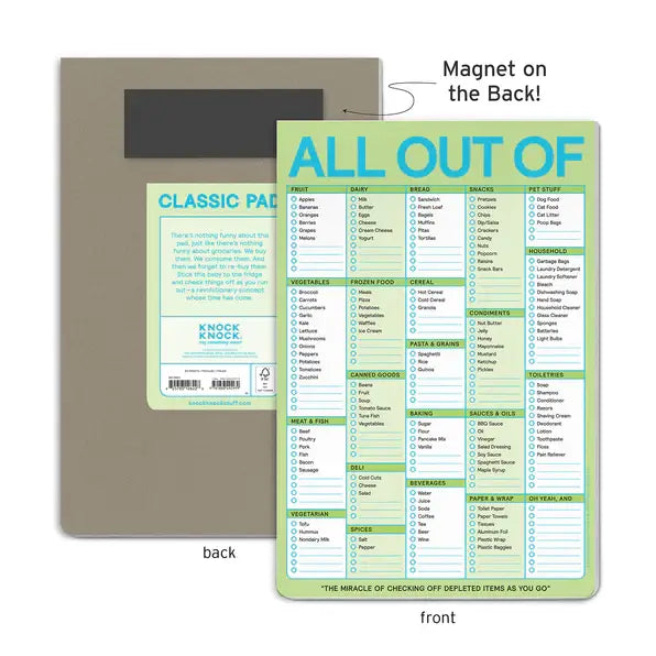 All Out Of Magnet Pad