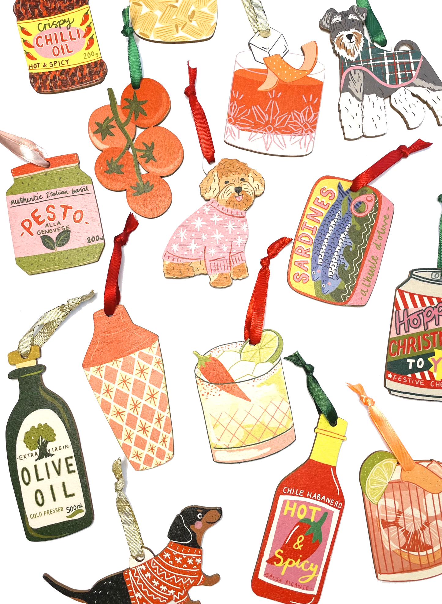 Hot Sauce Christmas Decoration
