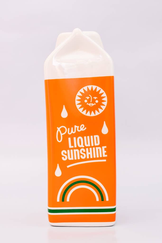 Rise and Shine Vase, Orange Juice