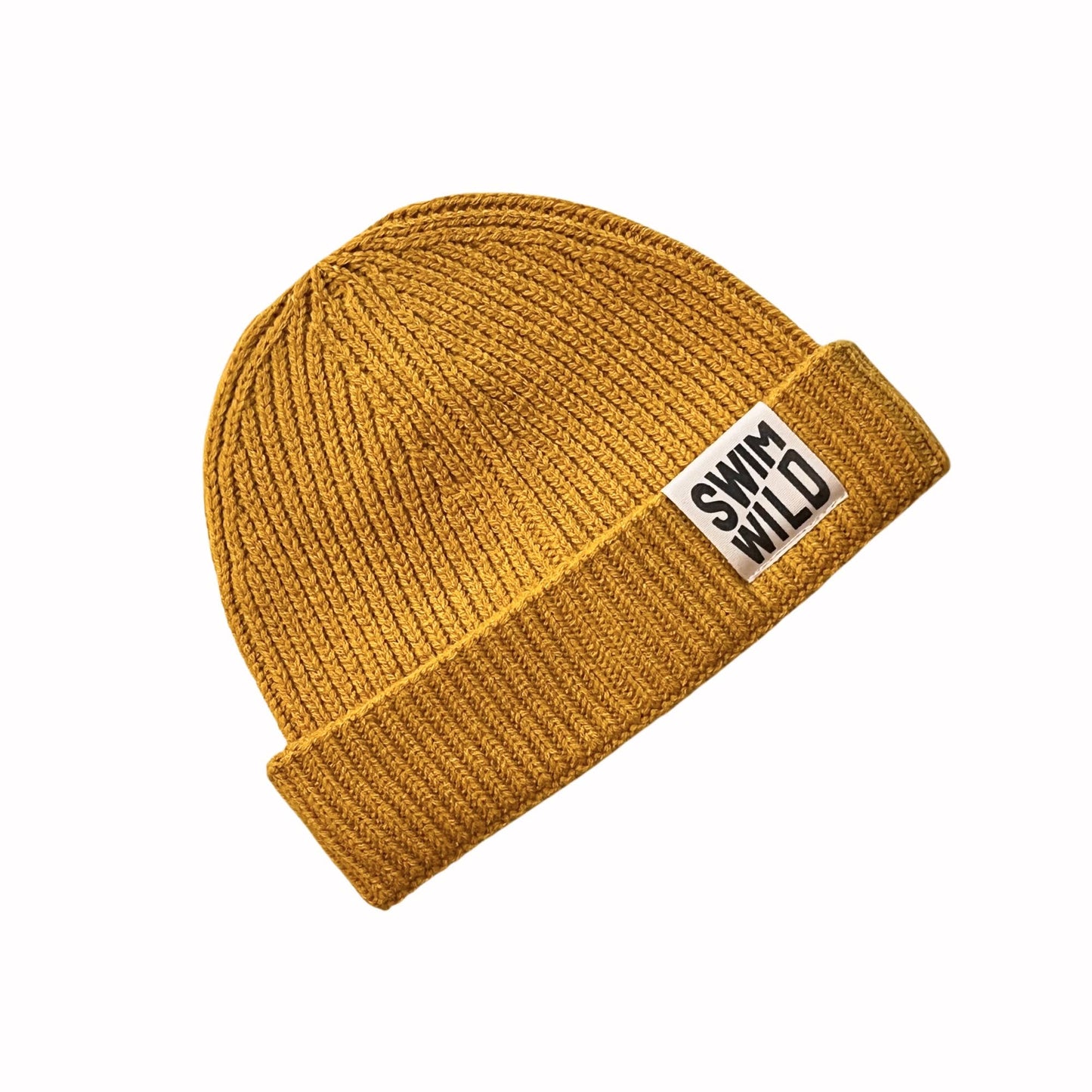 Mustard Fishermans knit Hat