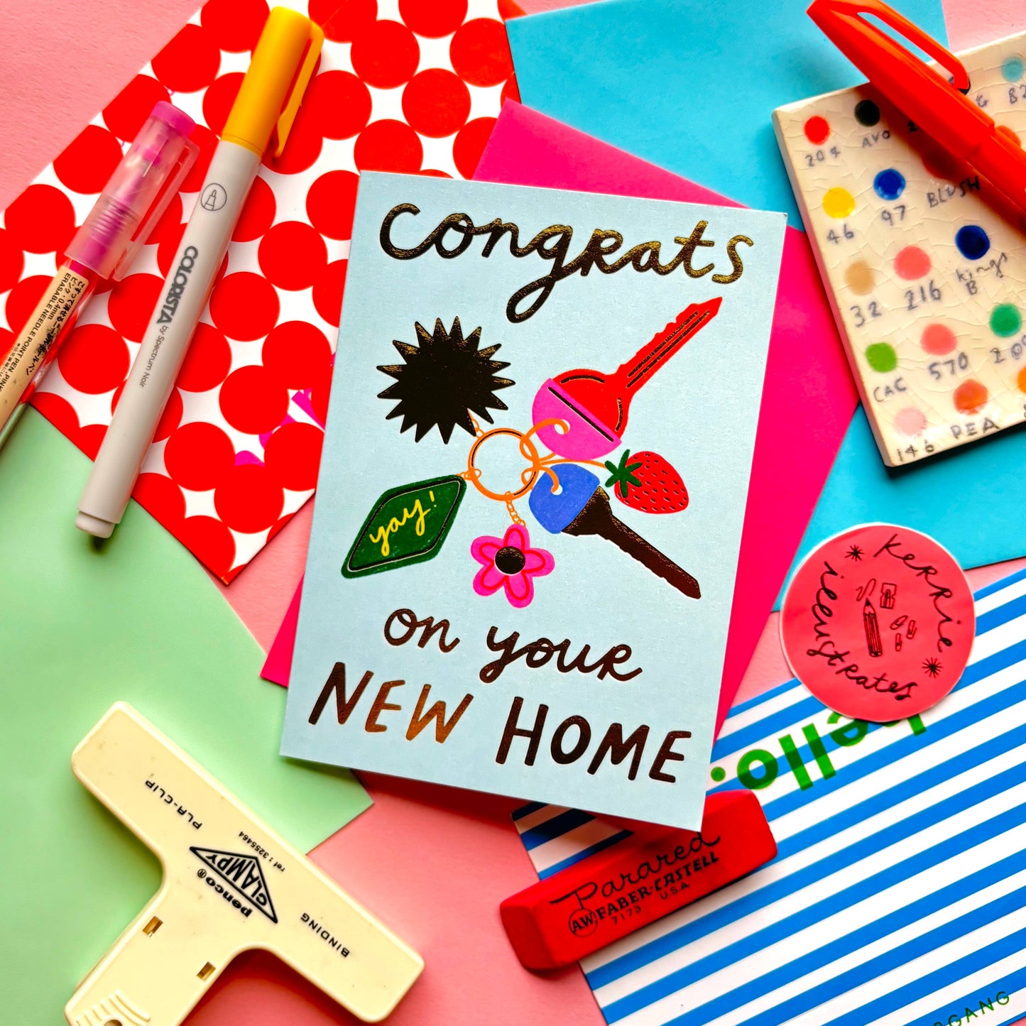 Congrats on Your New Home Card