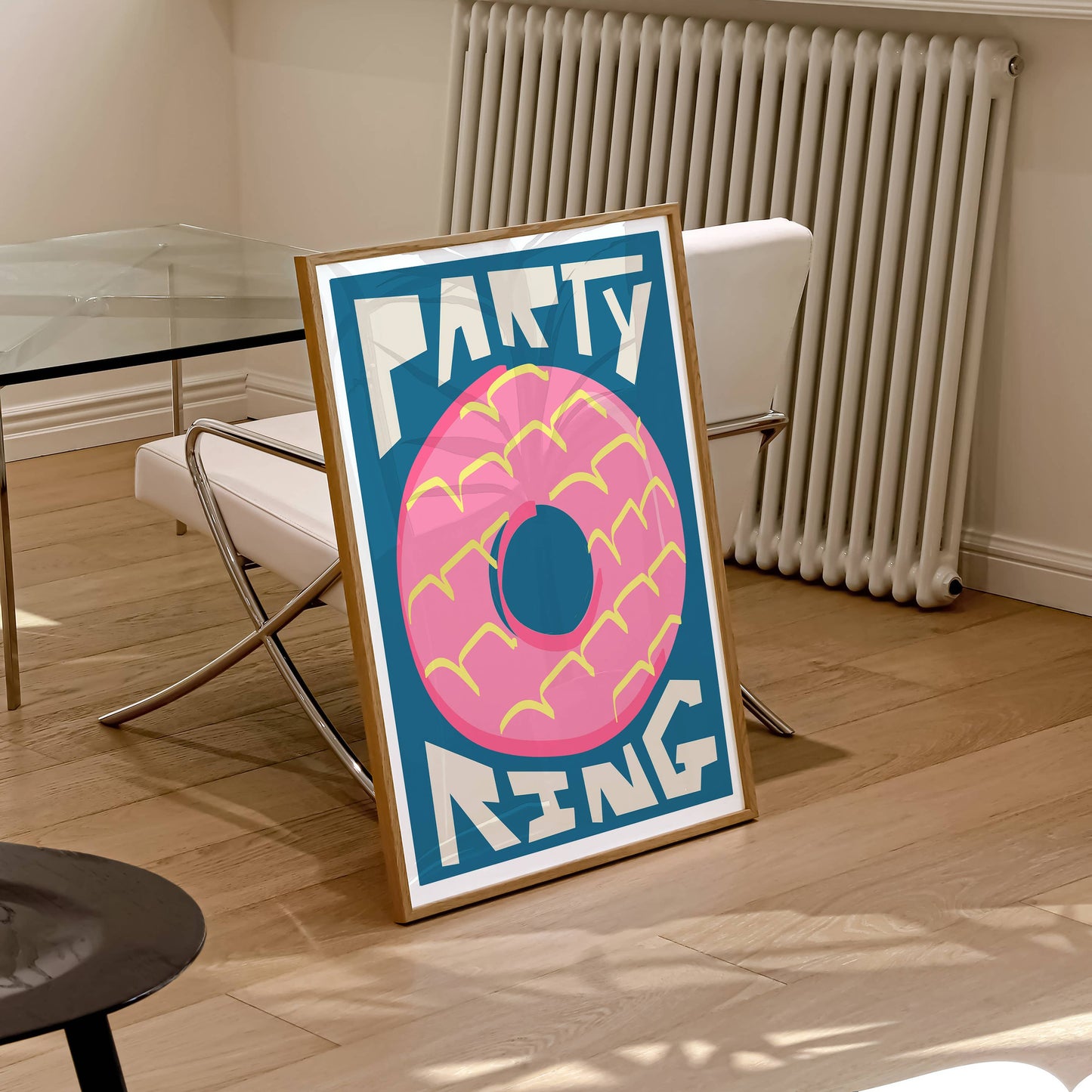 Party Ring A4 Art Print