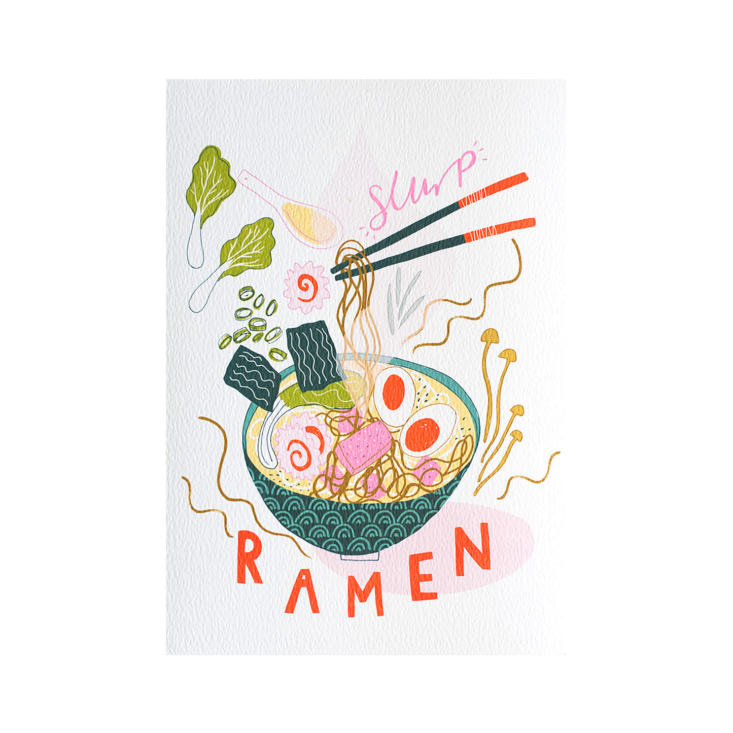 Ramen print