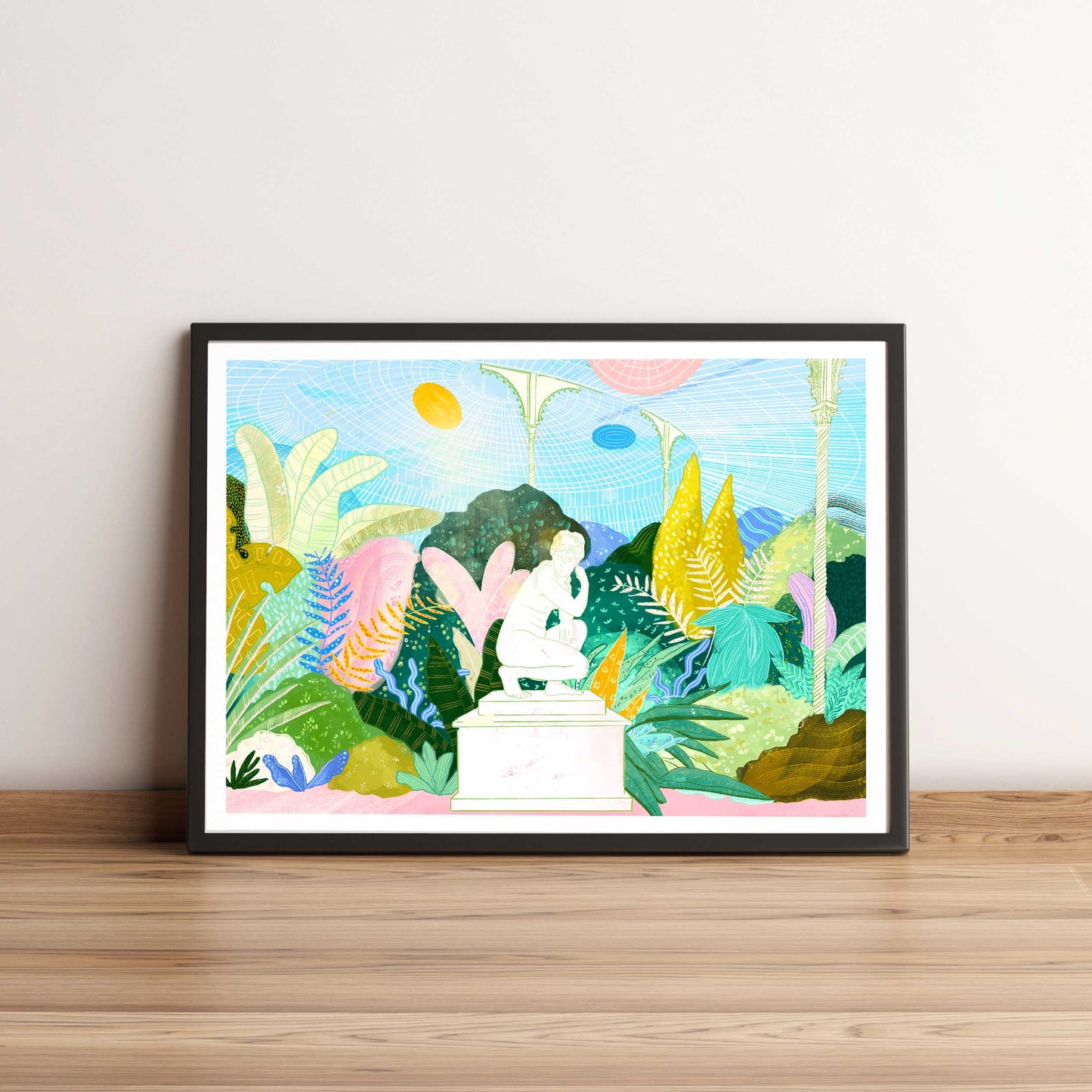 Aphrodite x Kibble Palace Print A3 Print