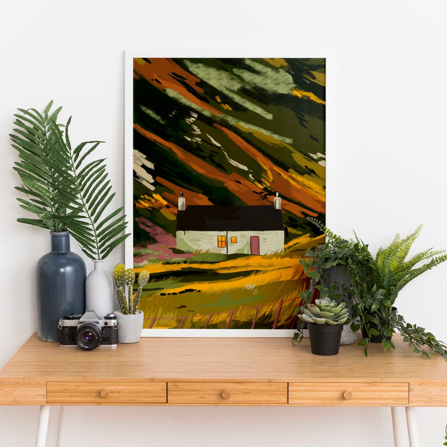 Autumn Bothy A4 Print